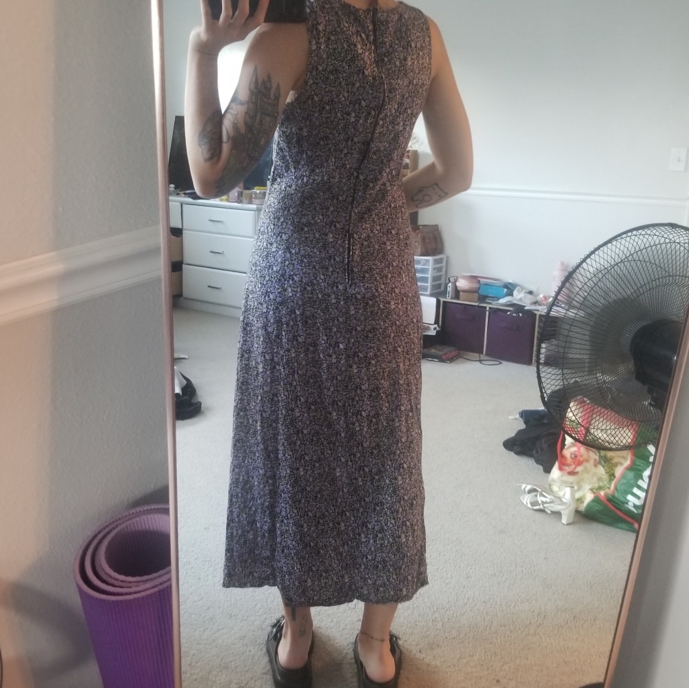 Vintage floral maxi dress - Picture 4 of 6